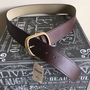 Coldwater Creek Brown leather belt